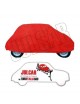 Telo copriauto da interno rosso Fiat 500