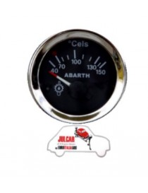 Strumento temperatura olio nero Abarth Ø 52 mm Fiat 500