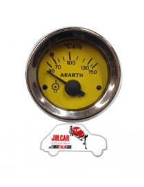 Strumento temperatura olio giallo Abarth Ø 52 mm Fiat 500