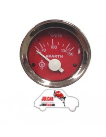 Strumento temperatura olio rosso Abarth Ø 52 mm Fiat 500