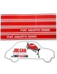 Kit adesivi laterali Abarth 595 Fiat 500