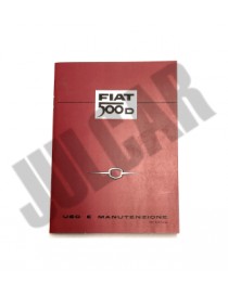 Libretto uso e manutenzione Fiat 500 D