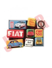 Set Magneti Fiat 500 ( 9pz)