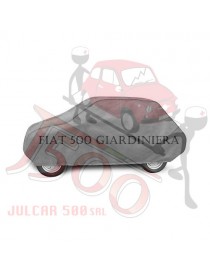 Telo copriauto da esterno grigio Fiat 500 Giardiniera