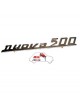 Fregio posteriore in acciaio "Nuova 500" Fiat 500 D/F