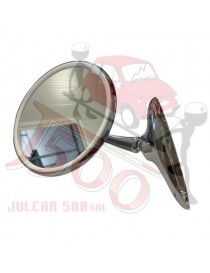Specchio esterno rotondo piatto diametro 125 mm a vite con guarnizione Fiat 500